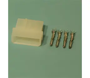 PRIMECOOLER PC-C3 bílá / Molex konektor / 4-pin / 10 ks