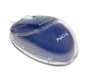 NGS VIPMOUSE modrá / Myš / Optický senzor / Drátová / USB / 2 tlačítka