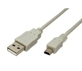 OEM USB kabel USB-A - miniUSB 5pin M/M 0,8 m / Kabel / USB 2.0