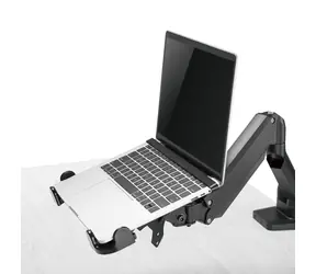 Stolní držák notebooku 11-17" černý / Stojan pro notebook / pro práci vstoje i vsedě
