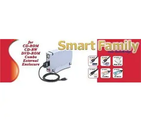 Vipower VP-6024V / Externí box / Pro 5,25" CD-ROM/DVD
