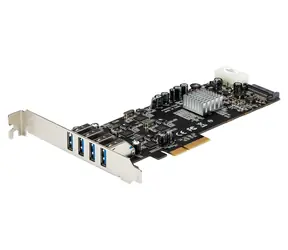 StarTech PCIe karta USB 3.0 4-Port / Řadič USB / 4x USB-A / Renesas/NEC µPD720202