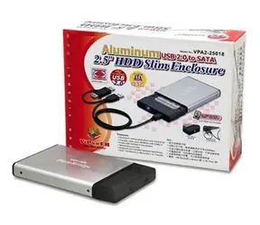 Vipower VPA2-25018 / Externí USB box / Pro 2,5" SATA HDD / USB 2.0
