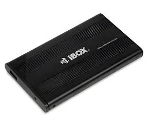 HD-01 Rámeček pro HDD 2,5" černý / Rámeček pro HDD / 2,5" SATA / USB 2.0 / kovový
