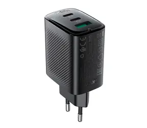 Acefast A108 černá / Nabíječka / GaN / PD 67W / 2x USB-C / 1x USB-A