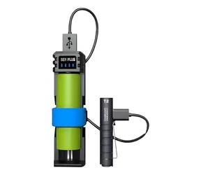 XTAR SC1+ / Nabíječka baterií / USB-C / pro powerbankové baterie