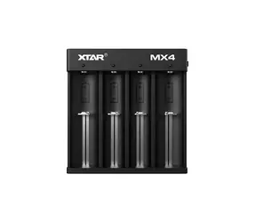XTAR MX4 / Nabíječka baterií / Li-Ion / Ni-MH / USB-C / pro 4 baterie