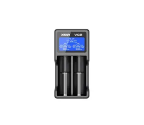 XTAR VC2 / Nabíječka baterií / Li-Ion / 2 sloty / LCD displej / USB