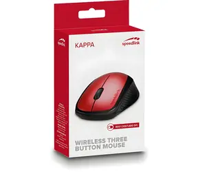 Speed Link Kappa Mouse červená / Myš / Bezdrátová / Dosah 8 m