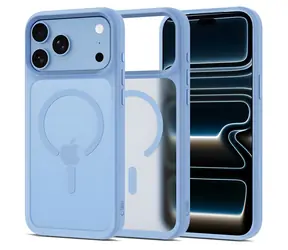 Tech-Protect MagMat CC matná světle modrá / Kryt / Apple iPhone 18 Pro Max, 17 Pro Max