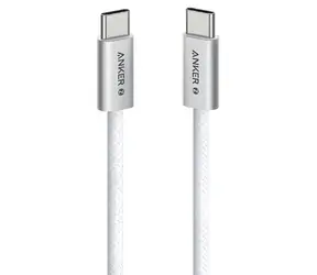 Anker Zolo bílá / Kabel / USB-C - USB-C / 1 m / 240 W / PD 3.1