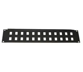Eurocase GA-28-2U / Patch panel / 24 portů / 2U / 19"