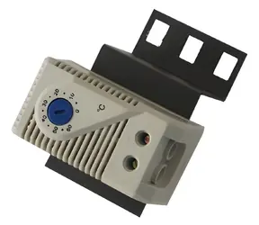 Eurocase GA-30 / Termostat s držákem / nastavitelný / spínací kontakt se šroubovými svorkami