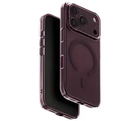 UNIQ Airsuit MagClick vínová / Ochranný kryt / iPhone 18 Pro/17 Pro / MagSafe nabíjení
