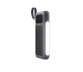 Spello ForcePack 5v1 SP15 10000mAh šedá / Powerbanka / Solární panel / 3x integrovaný kabel / USB-C PD