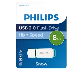 Philips 8GB Snow Edition Spring Green / Flash disk / USB 2.0
