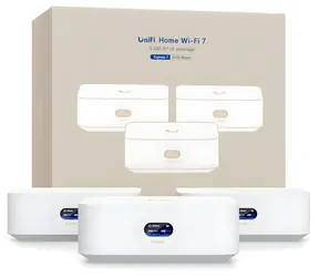 Ubiquiti UniFi Express 7 3 ks / Access point / Wi-Fi 7 / 2,4/5/6 GHz / MLO Meshing