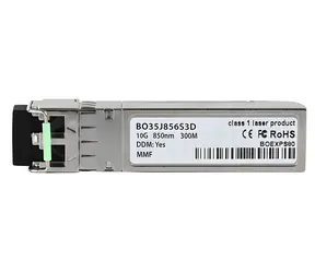 BlueOptics BO35J856S3D / Transceiver SFP+ / 10GBASE-SR / LC Duplex / MM 300 m / pro Ubiquiti UF-MM-10G