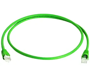 Telegärtner Cat.6A S/FTP 0,25 m zelená / Patch kabel