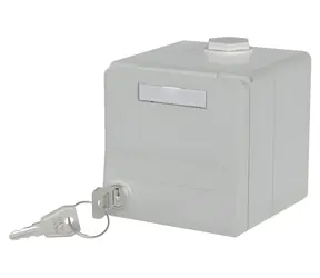 METZ CONNECT AP-Gehäuse Modul IP44 SG šedá / Krabice s modulem pro Keystone / Na omítku / IP44