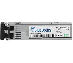 BlueOptics BO05C856S5D / SFP transceiver / 1000BASE-SX / LC / 850 nm / 550 m / Netgear AGM731F kompatibilní