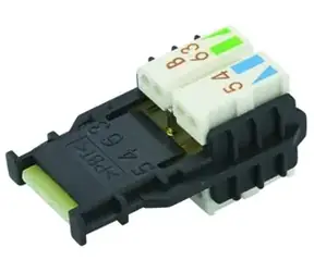 Telegärtner MFP8 / Organizér vodičů / PROFINET / AWG24-22/1 / AWG27-22/7