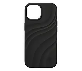 iDeal Fashion Soft Swirl / Silikonové pouzdro / iPhone 13/14/15/16e/17e / Velvet Black / MagSafe