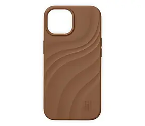 iDeal Fashion Soft Swirl / Silikonové pouzdro / iPhone 13/14/15/16e/17e / Salted Caramel / MagSafe
