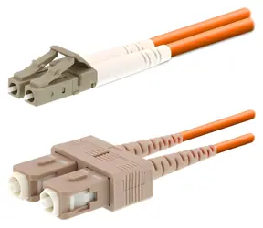 XtendLan FO patch LC-SC 1m / Optický patch kabel / 62,5/125 duplex / LS0H