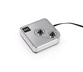 Alphacool Core 1 Aurora stříbrná / CPU vodní blok / Socket 1700, AM4, AM5 / ARGB / G1/4"