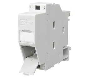 METZ CONNECT Keystone REGplus světle šedá / Rámeček pro keystone modul / Neosazený / IP20
