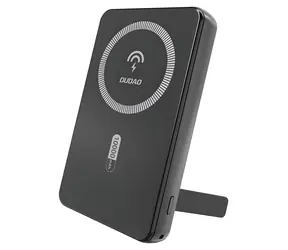 Dudao K14S+ 10000mAh černá / Powerbanka / MagSafe se stojánkem / USB-A / USB-C / 22,5W