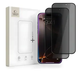 Tech-Protect Glass SPY+ pro Apple iPhone 18 Pro Max / Tvrzené sklo / Privacy / 2 ks