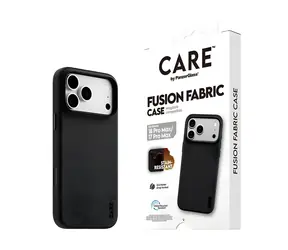 PanzerGlass CARE Fusion Fabric Case / Pouzdro / MagSafe / iPhone 18 Pro Max / 17 Pro Max / černá