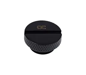 Alphacool Eiszapfen G1/4 černá / Zaslepovací šroubení / Vodní chlazení PC / 1 ks