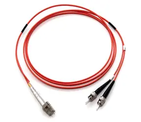 XtendLan FO patch LC-ST 1m / Optický patch kabel / 62,5/125 / Duplex / LS0H