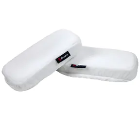 AROZZI Memory Foam Armrest Pads bílé / Náhradní područky pro herní židle / Paměťová pěna
