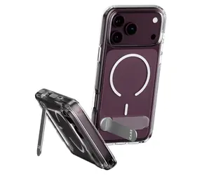 PanzerGlass CARE Kickstand Case / Pouzdro / MagSafe / iPhone 18 Pro Max / 17 Pro Max / transparentní