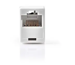 Nedis Síťová spojka RJ45 CAT5e / Síťová spojka / Nestíněná / Přímá / ABS