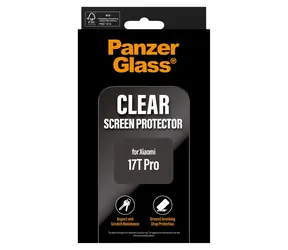 PanzerGlass UWF pro Xiaomi 17T Pro černá / Tvrzené sklo