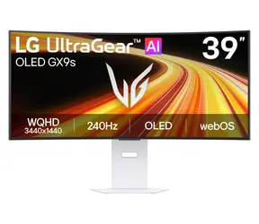 39" LG UltraGear 39GX90SB-W bílá / Monitor / OLED / UWQHD / 240Hz / 0,03ms