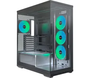 Montech TG3 černá / PC skříň / ATX / temperované sklo / 2x USB-A + 1x USB-C / bez zdroje