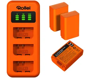 Rollei EN-EL25 / Nabíjecí sada / 3x baterie a nabíječka / Pro Nikon