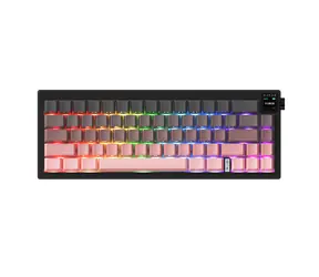 Ajazz AK650 Dream Weaver / Herní klávesnice / mechanická / 65% / bezdrátová (BT/2.4GHz/USB-C) / RGB