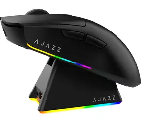 Ajazz AJ139 V2 MC černá / Bezdrátová herní myš / PAW3311 / 12000 DPI / 1000 Hz / 7 tlačítek
