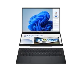 ASUS Zenbook Duo šedá / Notebook / 14" WUXGA OLED T / Intel Core Ultra 9 285H / 32GB / 1TB SSD / W11H