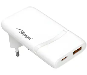 TRX AK-CH-31 / Nabíječka / USB-A + USB-C / GaN / PD 65W / Quick Charge 4+