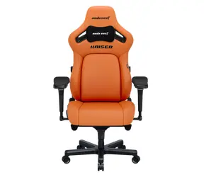 Anda Seat Kaiser 4 XL pomerančová / Herní židle / PVC koženka / velikost XL