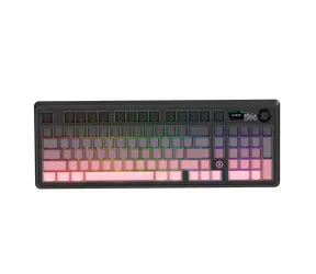 Ajazz AK980 V2 / Herní klávesnice / mechanická / Gasket Mount / RGB / USB-C, Bluetooth, 2.4 GHz