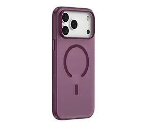 Devia Light Ripple Magnetic tmavě třešňová / Kryt pro Apple iPhone 18 Pro Max / Magnetické uchycení